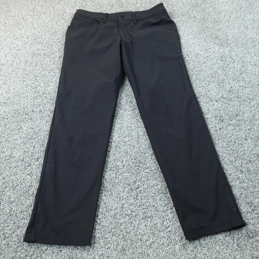 Lululemon Pants Mens 32X30 Black ABC Commission Warpstreme Chino Performance